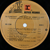 Jimmy Cliff : In Concert - The Best Of Jimmy Cliff (LP, Album, Los)