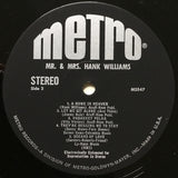 Hank & Audrey : Mr. & Mrs. Hank Williams (LP, Comp)