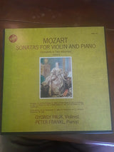 Wolfgang Amadeus Mozart, György Pauk, Peter Frankl : Sonatas & Variations For Violin & Piano: Complete In Two Volumes, Vol. II (3xLP + Box)