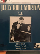 Jelly Roll Morton : Volume 3 Piano Creole 1926-1939 (CD, Comp)
