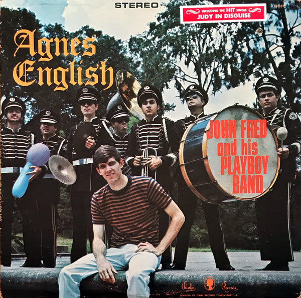 John Fred And His Playboy Band* : Agnes English (LP, Album, Pin)