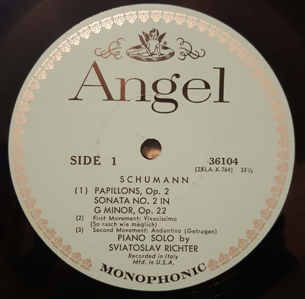 Sviatoslav Richter : Richter In Italy (LP, Album, Mono)