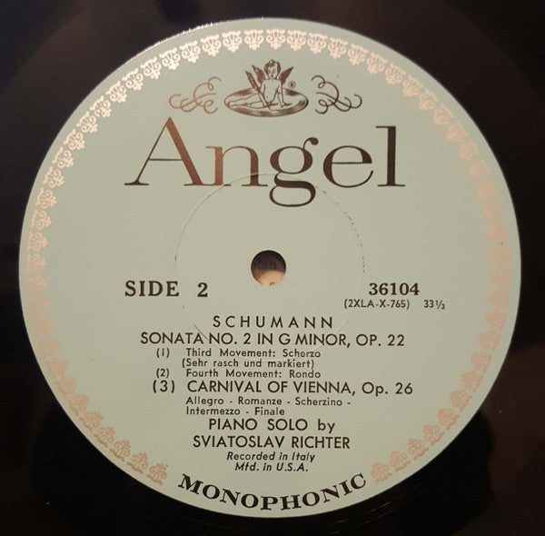 Sviatoslav Richter : Richter In Italy (LP, Album, Mono)