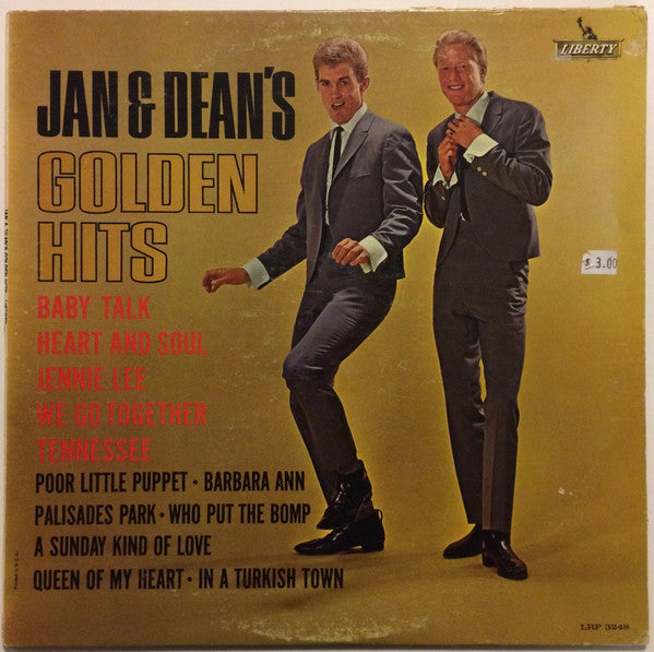Jan & Dean : Jan & Dean's Golden Hits (LP, Comp)
