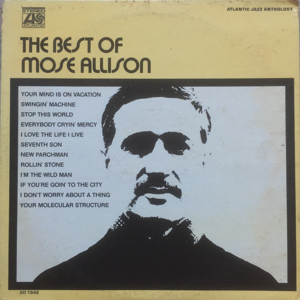 Mose Allison : The Best Of Mose Allison (LP, Comp, RP, RI )