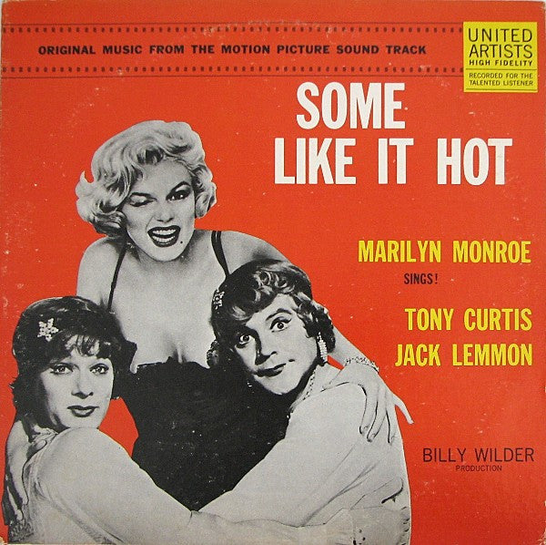 Various : Some Like It Hot (Original Music From The Motion Picture Sound Track) (LP, Album, Mono, RE)