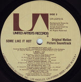 Various : Some Like It Hot (Original Music From The Motion Picture Sound Track) (LP, Album, Mono, RE)