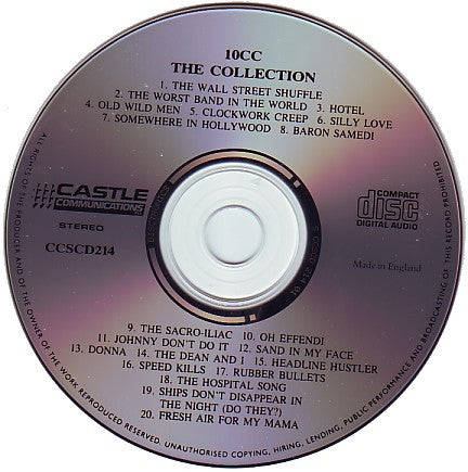 10 CC* : The Collection (CD, Comp)