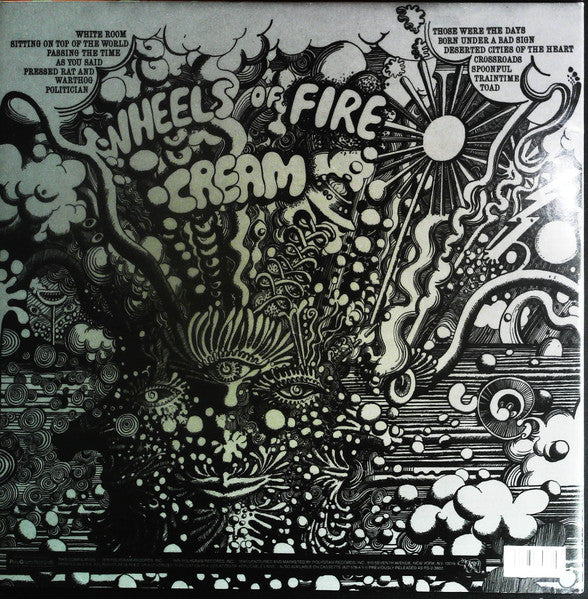 Cream (2) : Wheels Of Fire (2xLP, Album, RE)