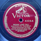 Jeanette MacDonald - Nelson Eddy With Nathaniel Shilkret And Victor Symphony Orchestra : Indian Love Call / Ah! Sweet Mystery Of Life (The Dream Melody) (Shellac, 10", RP)