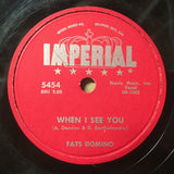 Fats Domino : What Will I Tell My Heart / When I See You (Shellac, 10")