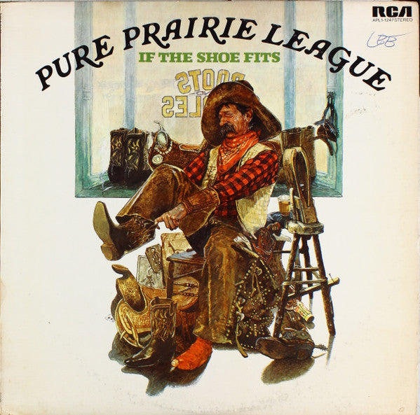 Pure Prairie League : If The Shoe Fits (LP, Album, Hol)