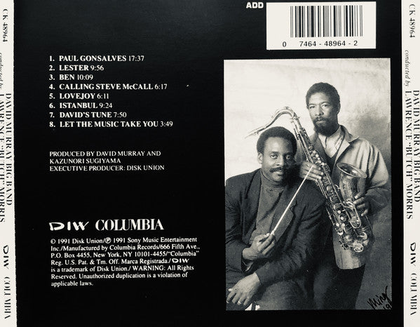 David Murray Big Band : Conducted By Lawrence "Butch" Morris (CD, Album)