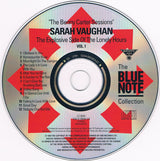Sarah Vaughan : The Benny Carter Sessions, Vol. 1 - The Explosive Side Of Sarah Vaughan (CD, Album, RE)