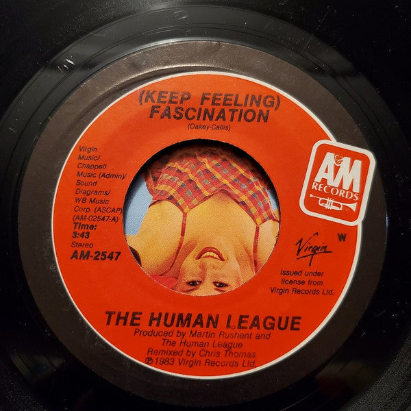 The Human League : (Keep Feeling) Fascination (7", Single, Styrene, Car)