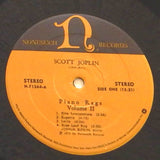 Scott Joplin - Joshua Rifkin : Piano Rags, Volume II (LP, Album, RE)