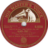 Artie Shaw And His Orchestra : Blues (Shellac, 10")