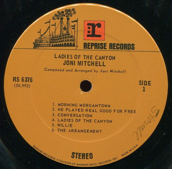 Joni Mitchell : Ladies Of The Canyon (LP, Album, RP, Gat)