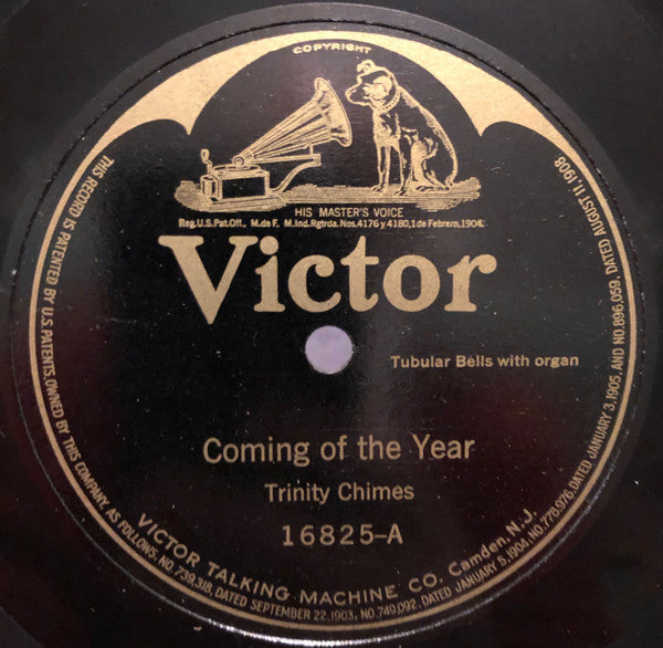 Church Chimes / Trinity Chimes : The Coming Of The Year / Lord Dismiss Us With Thy Blessing (Shellac, 10", RP)