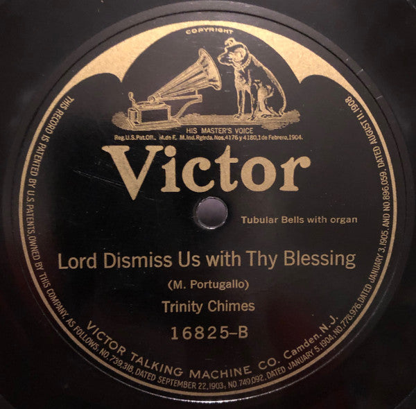 Church Chimes / Trinity Chimes : The Coming Of The Year / Lord Dismiss Us With Thy Blessing (Shellac, 10", RP)