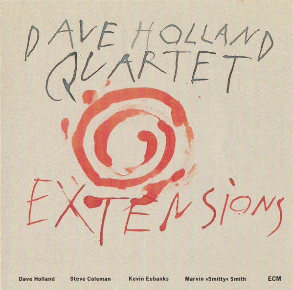 David Holland Quartet : Extensions (CD, Album)