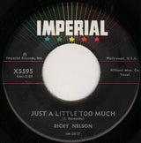Ricky Nelson (2) : Sweeter Than You / Just A Little Too Much (7", Single)