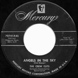The Crew Cuts : Angels In The Sky / Mostly Martha (7", Single)