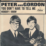 Peter & Gordon : Nobody I Know (7", Single)