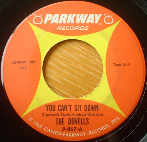 The Dovells : You Can't Sit Down / Stompin' Everywhere (7")