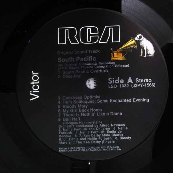 Rodgers & Hammerstein : RCA Victor Presents Rodgers & Hammerstein's South Pacific (An Original Soundtrack Recording) (LP, Album, RE, Ind)
