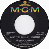 Herman's Hermits : Can't You Hear My Heartbeat / I Know Why (7", Single)