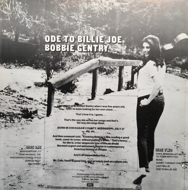 Bobbie Gentry : Ode To Billie Joe (LP, Album, RE)