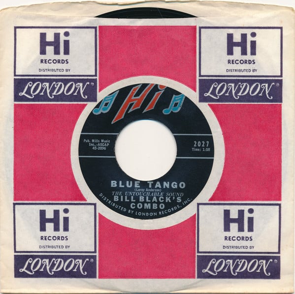 Bill Black's Combo : Blue Tango / Willie (7", Single)