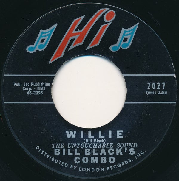 Bill Black's Combo : Blue Tango / Willie (7", Single)
