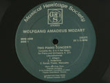 Wolfgang Amadeus Mozart, Maria João Pires : Two Piano Concerti - Wolfgang Amadeus Mozart (LP, Album)