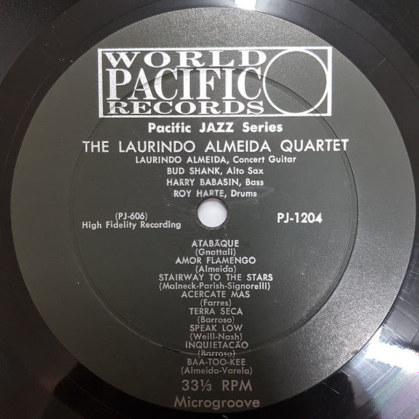 Laurindo Almeida Quartet Featuring Bud Shank : Laurindo Almeida Quartet Featuring Bud Shank (LP, Album, Mono)