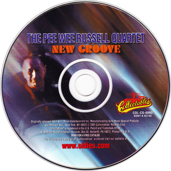 Pee Wee Russell Quartet With Marshall Brown : New Groove (CD, Album, RE)