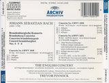 Johann Sebastian Bach – The English Concert, Trevor Pinnock : Brandenburgische Konzerte 4•5•6 = Brandenburg Concertos = Concertos Brandebourgeois (CD, Album, RE)