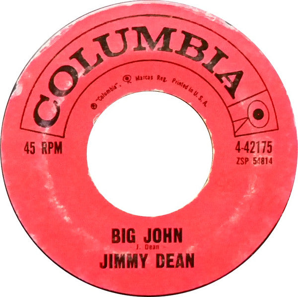 Jimmy Dean : Big John (7", Single, Hel)