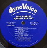 Eddie Rambeau : Sings Concrete And Clay  (LP, Mono)