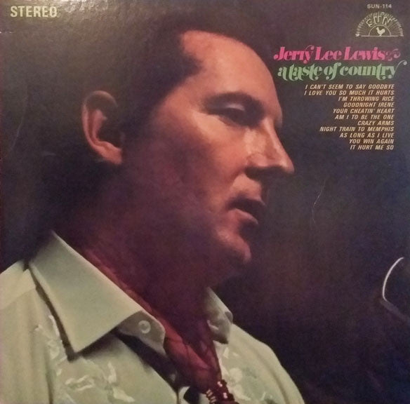 Jerry Lee Lewis : A Taste Of Country (LP, Album)