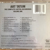 Art Tatum : The Complete Capitol Recordings Volume One  (CD, Comp, Club, RE)