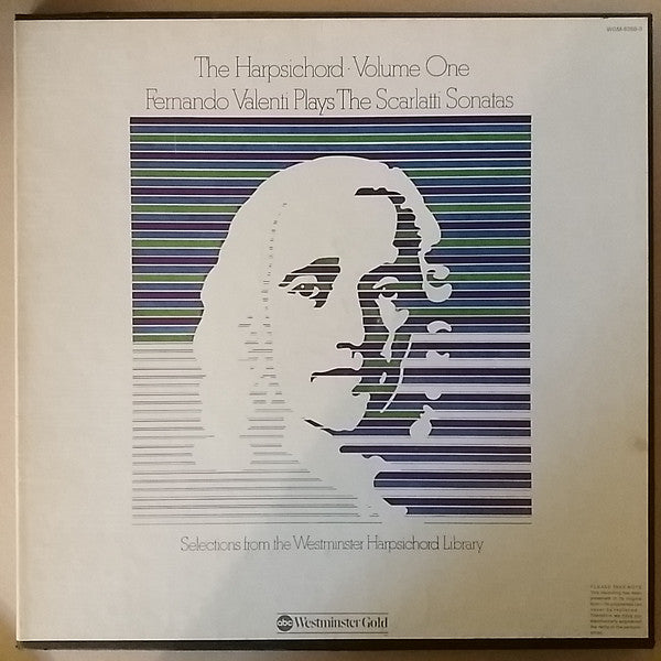 Domenico Scarlatti, Fernando Valenti : The Harpshicord - Volume One - Fernando Valenti Plays The Scarlatti Sonatas (3xLP)