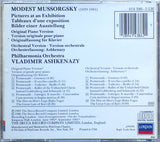 Modest Mussorgsky - Vladimir Ashkenazy, Philharmonia Orchestra : Pictures At An Exhibition (CD, Comp, RE)