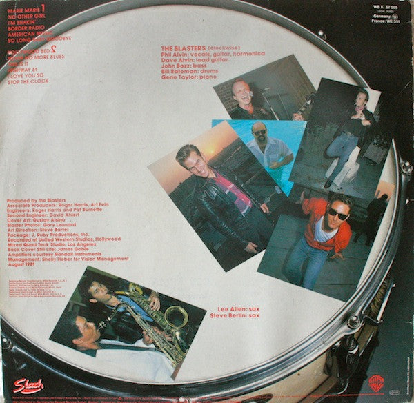 The Blasters : The Blasters (LP, Album)