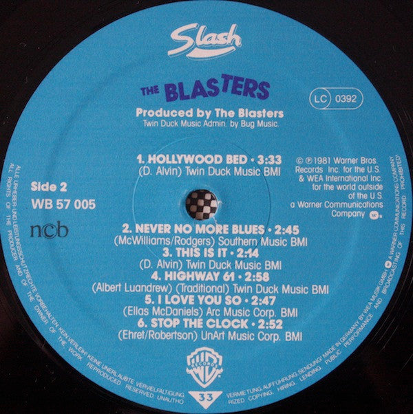 The Blasters : The Blasters (LP, Album)