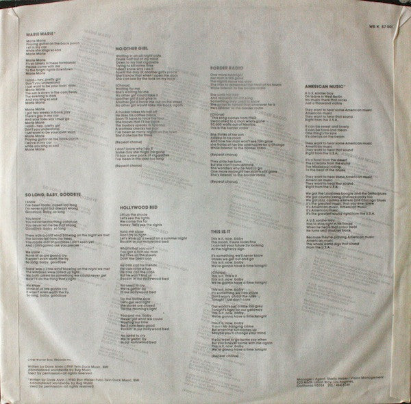 The Blasters : The Blasters (LP, Album)