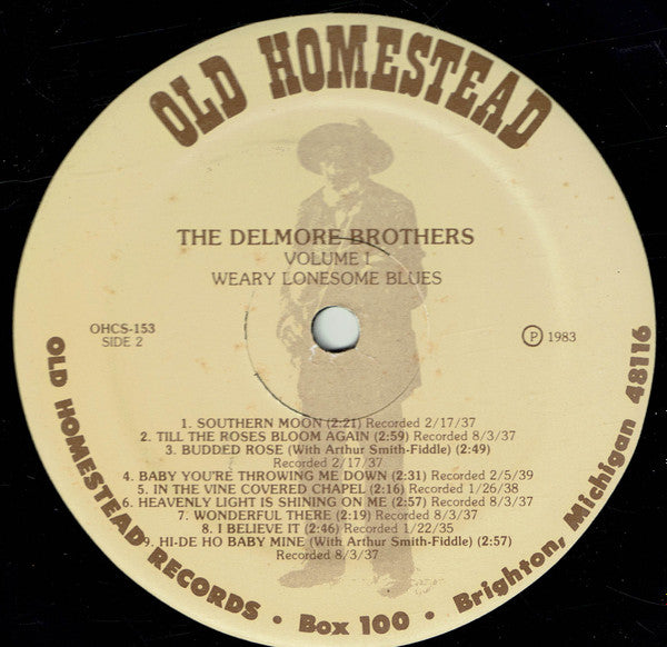 The Delmore Brothers : Volume I - Weary Lonesome Blues (LP, Comp)