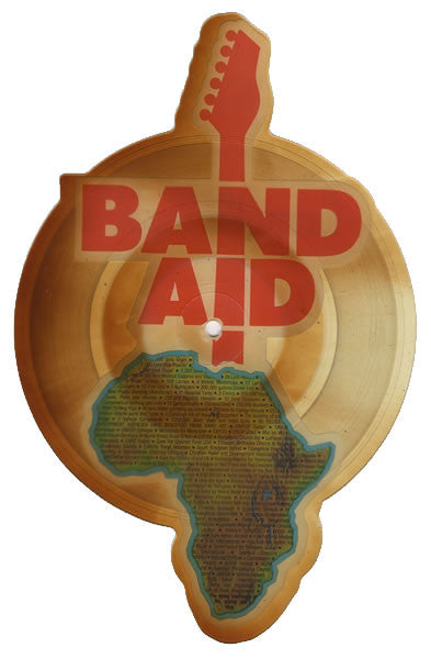 Band Aid : Do They Know It's Christmas? (7", Shape, Single, Ltd, Pic)