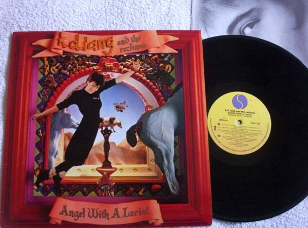 k.d. lang and the reclines : Angel With A Lariat (LP, Album)